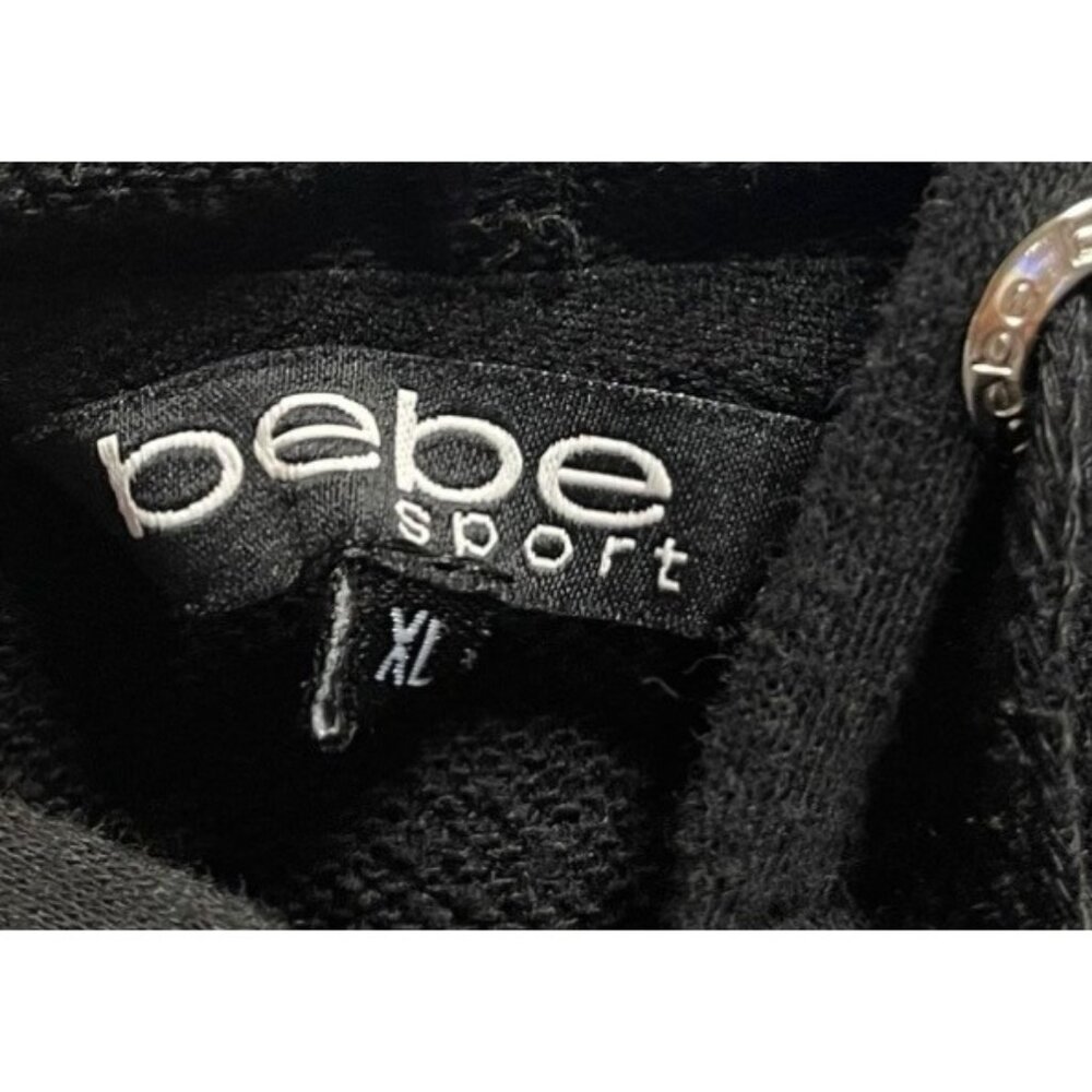 Bebe Sport Women's Full-Zip Hoodie Sweatshirt Size XL - Picture 4 of 13